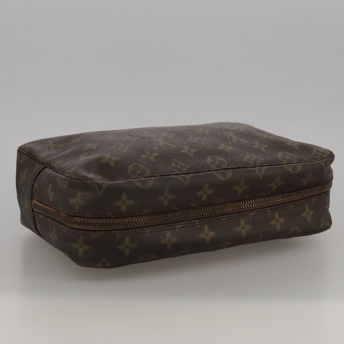 LOUIS VUITTON Monogram Trousse Toilette 28 Clutch Bag M47522 LV Auth 102937