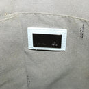 FENDI Zucca Canvas Tote Bag PVC White Silver Auth 102974-18