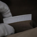 FENDI Zucca Canvas Tote Bag PVC White Silver Auth 102974-12