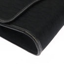 Christian Dior Trotter Canvas Shoulder Bag Black Auth 102985-14