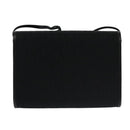 Christian Dior Trotter Canvas Shoulder Bag Black Auth 102985-2