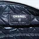 CHANEL Matelasse Hand Bag Caviar Skin Black CC Auth 102997A-18