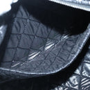 CHANEL Matelasse Hand Bag Caviar Skin Black CC Auth 102997A-21