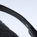 CHANEL Matelasse Hand Bag Caviar Skin Black CC Auth 102997A-8