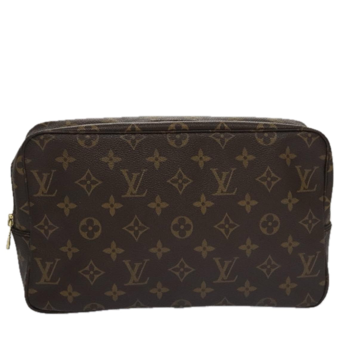 LOUIS VUITTON Monogram Trousse Toilette 28 Clutch Bag M47522 LV Auth 103012