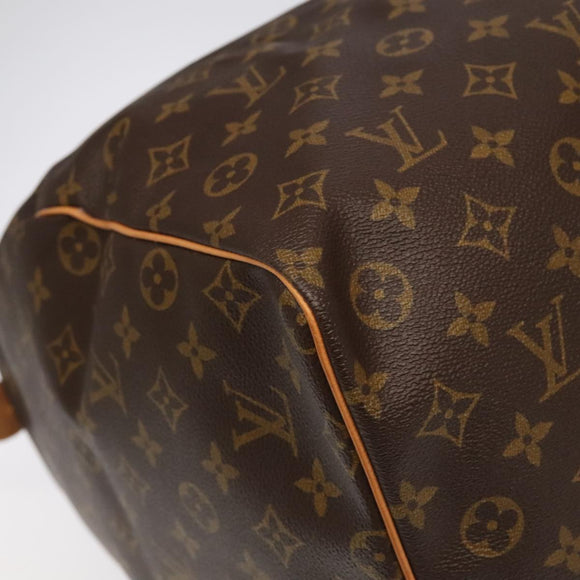 LOUIS VUITTON Monogram Keepall 60 Boston Bag M41422 LV Auth 103019