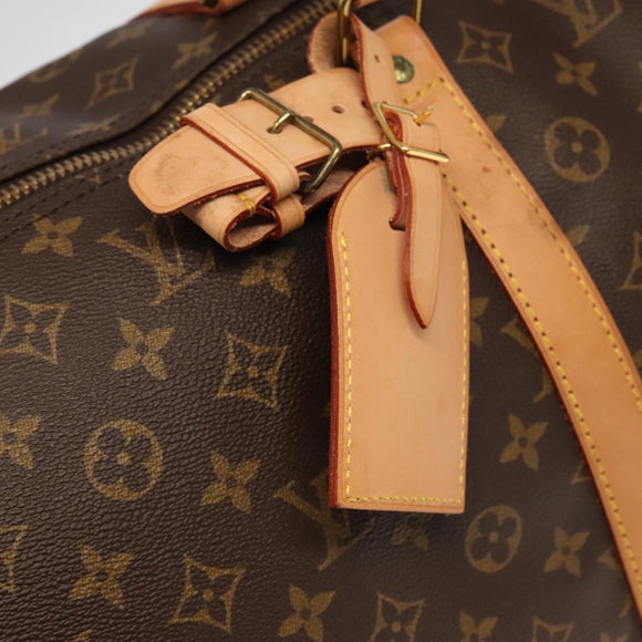 LOUIS VUITTON Monogram Keepall 60 Boston Bag M41422 LV Auth 103019