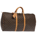 LOUIS VUITTON Monogram Keepall 60 Boston Bag M41422 LV Auth 103019-1