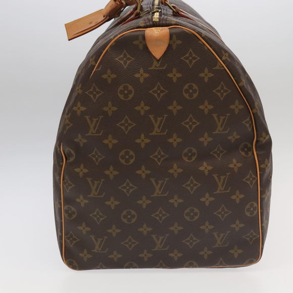 LOUIS VUITTON Monogram Keepall 60 Boston Bag M41422 LV Auth 103019