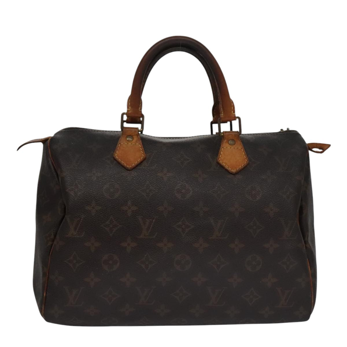 LOUIS VUITTON Monogram Speedy 30 Hand Bag M41526 LV Auth 103023