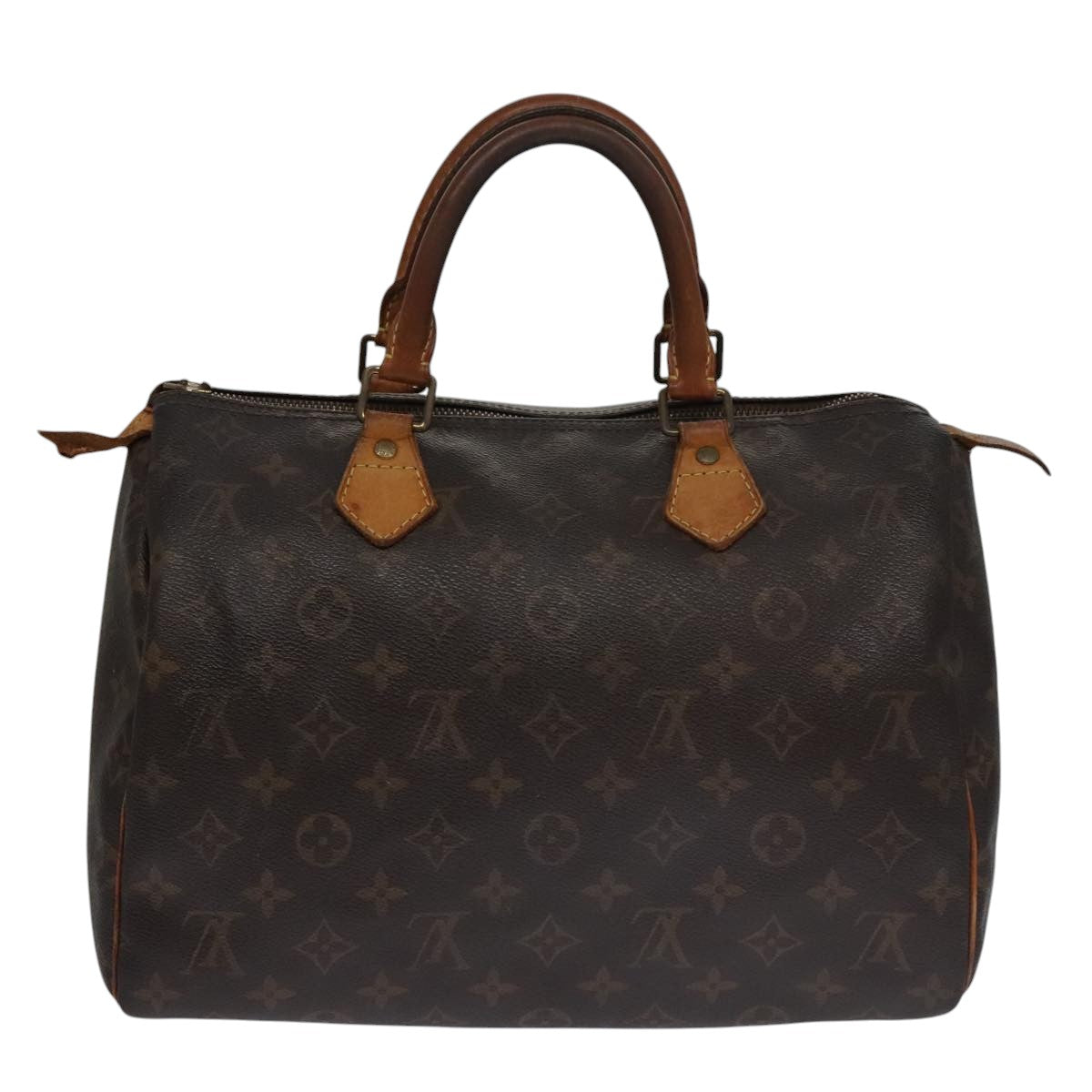 LOUIS VUITTON Monogram Speedy 30 Hand Bag M41526 LV Auth 103023 - 0