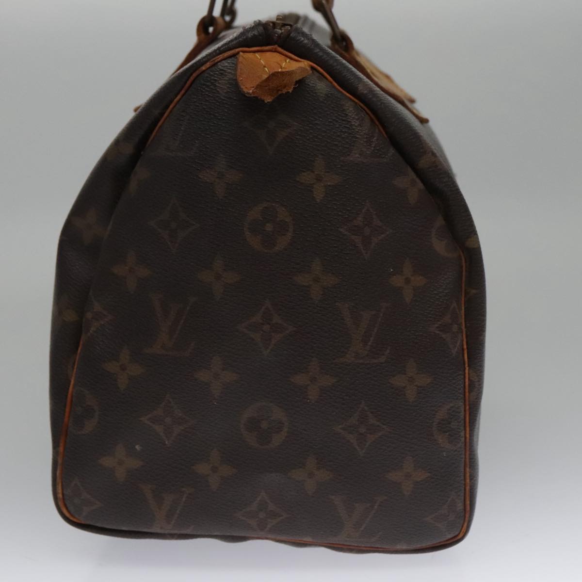 LOUIS VUITTON Monogram Speedy 30 Hand Bag M41526 LV Auth 103023