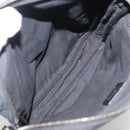 GUCCI GG Canvas Shoulder Bag Black Silver 92551 Auth 103046-11