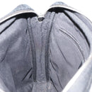 GUCCI GG Canvas Shoulder Bag Black Silver 92551 Auth 103046-19