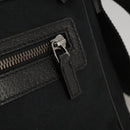 GUCCI GG Canvas Shoulder Bag Black Silver 92551 Auth 103046-25