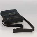 GUCCI GG Canvas Shoulder Bag Black Silver 92551 Auth 103046-7