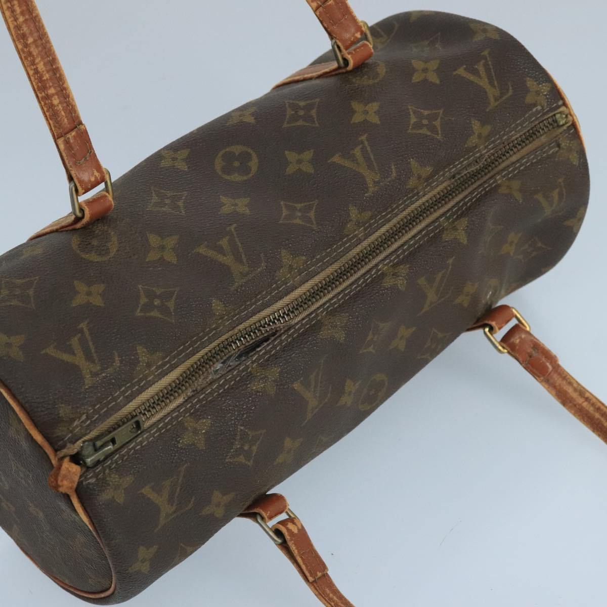 LOUIS VUITTON Monogram Papillon 30 Hand Bag M51385 LV Auth 103059