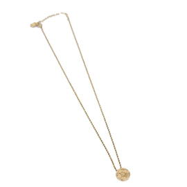 Christian Dior Necklace metal Gold Tone Auth 103071