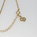 Christian Dior Necklace metal Gold Tone Auth 103071-10