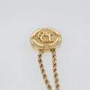 Christian Dior Necklace metal Gold Tone Auth 103071-7