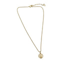 Christian Dior Necklace metal Gold Tone Auth 103072-1
