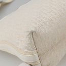 Christian Dior Trotter Canvas Shoulder Bag White Auth 103087V-14