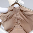 Christian Dior Trotter Canvas Shoulder Bag White Auth 103087V-19