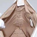 Christian Dior Trotter Canvas Shoulder Bag White Auth 103087V-20