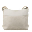 Christian Dior Trotter Canvas Shoulder Bag White Auth 103087V-2