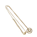 Christian Dior Necklace metal Gold Auth 103088-1