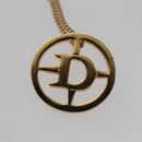 Christian Dior Necklace metal Gold Auth 103088-4