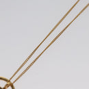 Christian Dior Necklace metal Gold Auth 103088-6