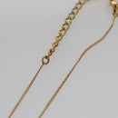Christian Dior Necklace metal Gold Auth 103088-9