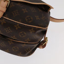 LOUIS VUITTON Monogram Saumur 30 Shoulder Bag M42256 LV Auth 103095SV-14