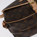 LOUIS VUITTON Monogram Saumur 30 Shoulder Bag M42256 LV Auth 103095SV-15