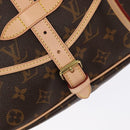 LOUIS VUITTON Monogram Saumur 30 Shoulder Bag M42256 LV Auth 103095SV-22