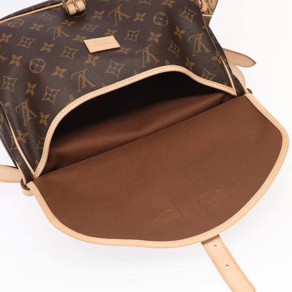 LOUIS VUITTON Monogram Saumur 30 Shoulder Bag M42256 LV Auth 103095SV