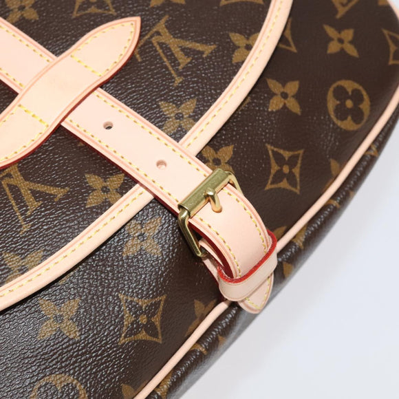 LOUIS VUITTON Monogram Saumur 30 Shoulder Bag M42256 LV Auth 103095SV