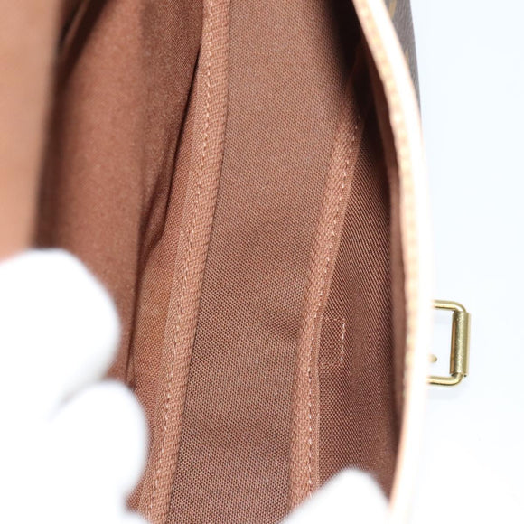 LOUIS VUITTON Monogram Saumur 30 Shoulder Bag M42256 LV Auth 103095SV