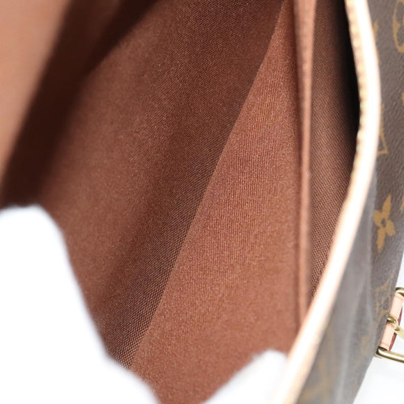 LOUIS VUITTON Monogram Saumur 30 Shoulder Bag M42256 LV Auth 103095SV