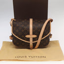 LOUIS VUITTON Monogram Saumur 30 Shoulder Bag M42256 LV Auth 103095SV-12