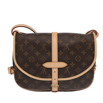 LOUIS VUITTON Monogram Saumur 30 Shoulder Bag M42256 LV Auth 103095SV - 0