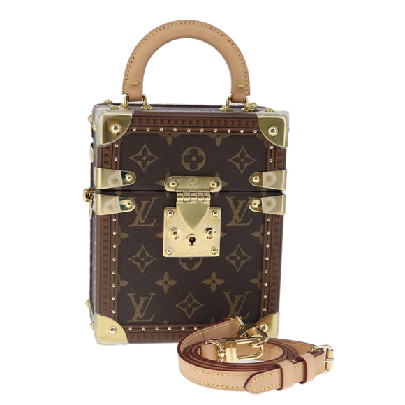 LOUIS VUITTON Monogram Camera box Shoulder Bag M10079 LV Auth 103096SM