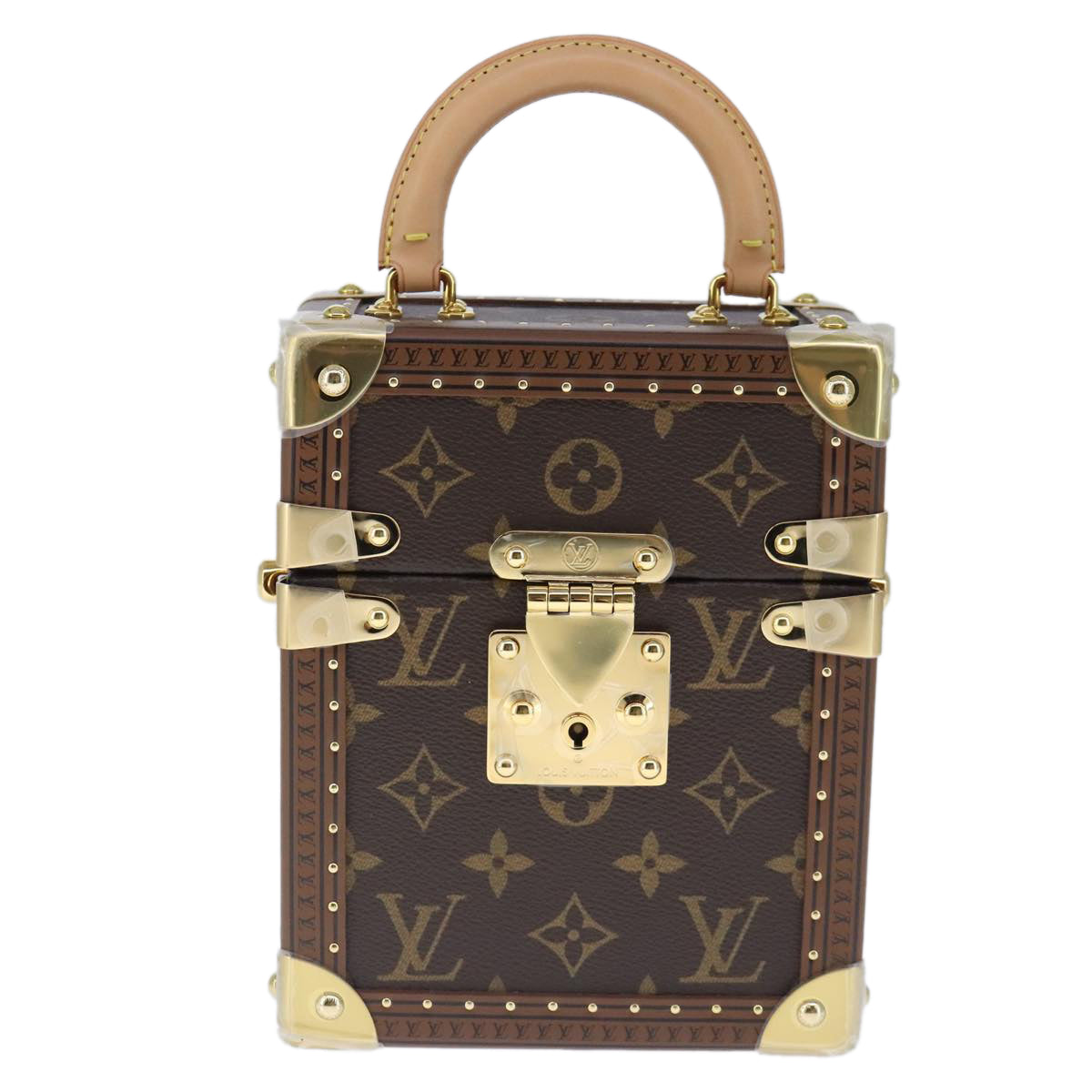 LOUIS VUITTON Monogram Camera box Shoulder Bag M10079 LV Auth 103096S