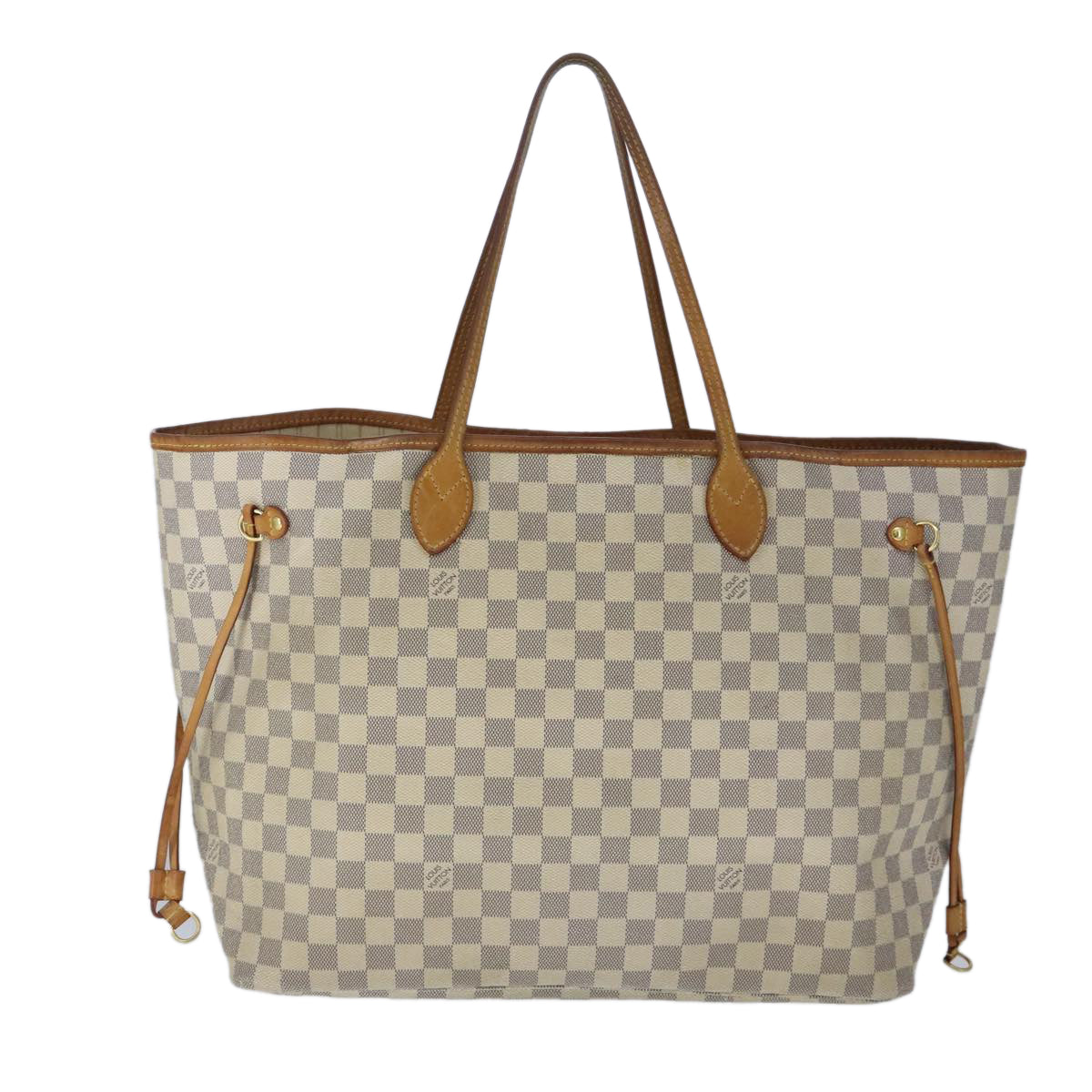 LOUIS VUITTON Damier Azur Neverfull GM Tote Bag N41360 LV Auth 103110 - 0