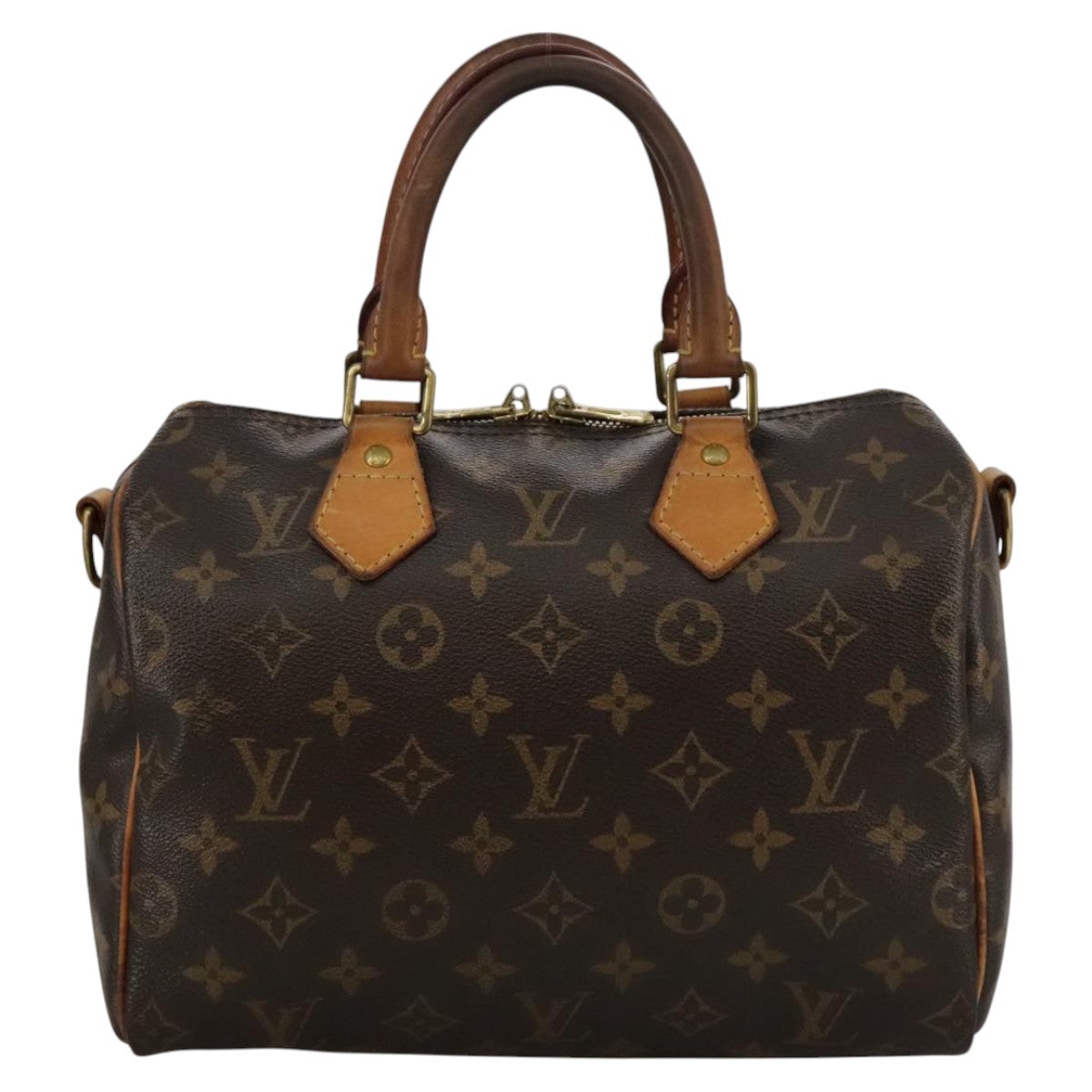 LOUIS VUITTON Monogram Speedy Bandouliere 25 Hand Bag 2way M45948 LV Auth 103117