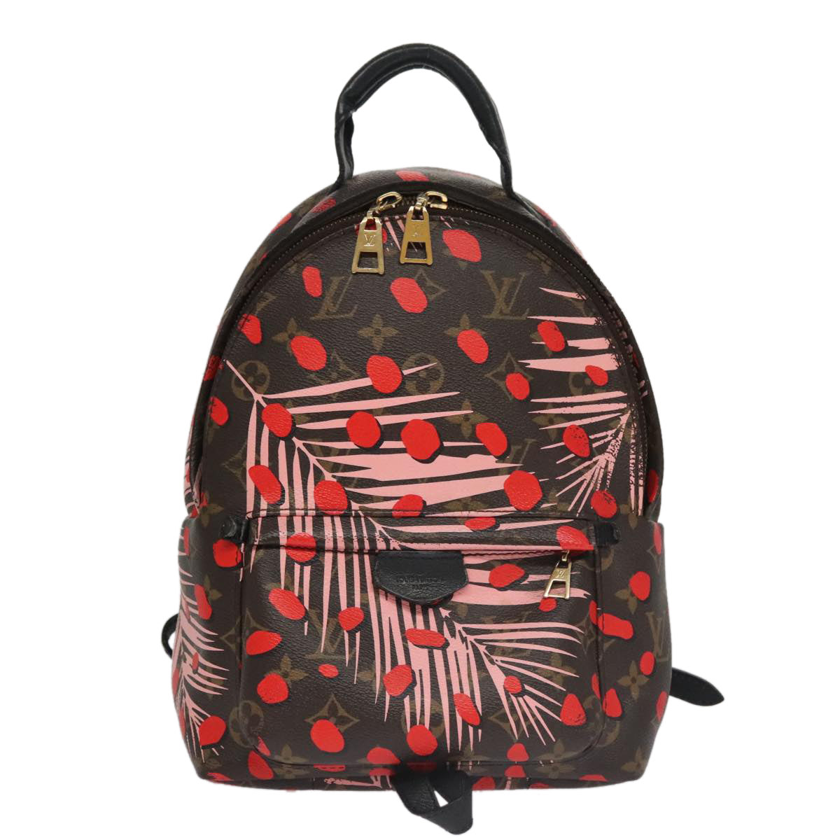 LOUIS VUITTON Monogram jungle Dot Palm Springs PM Backpack M41981 LV Auth 103121