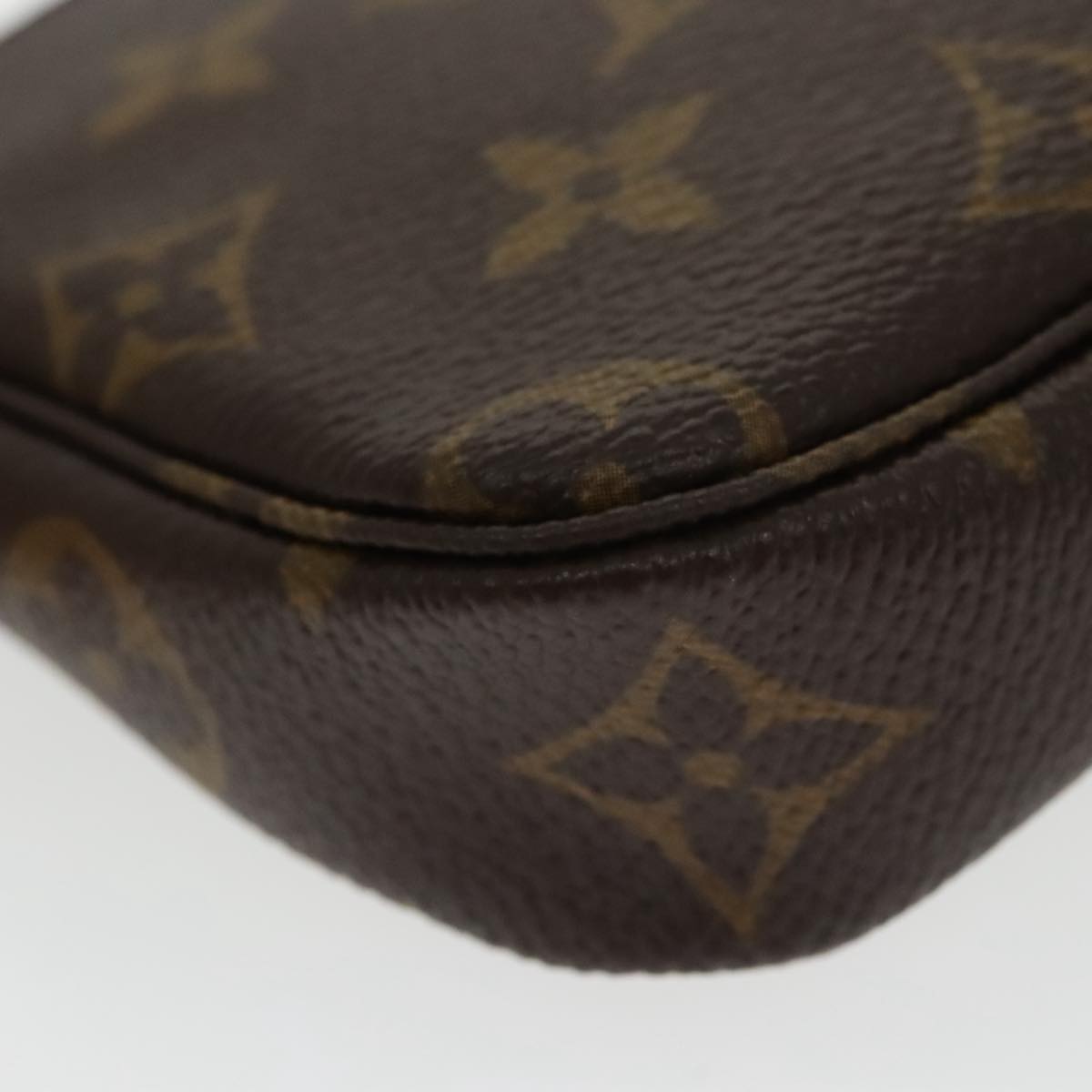 LOUIS VUITTON Monogram Mini Pochette Accessoires Pouch M58009 LV Auth 103131A