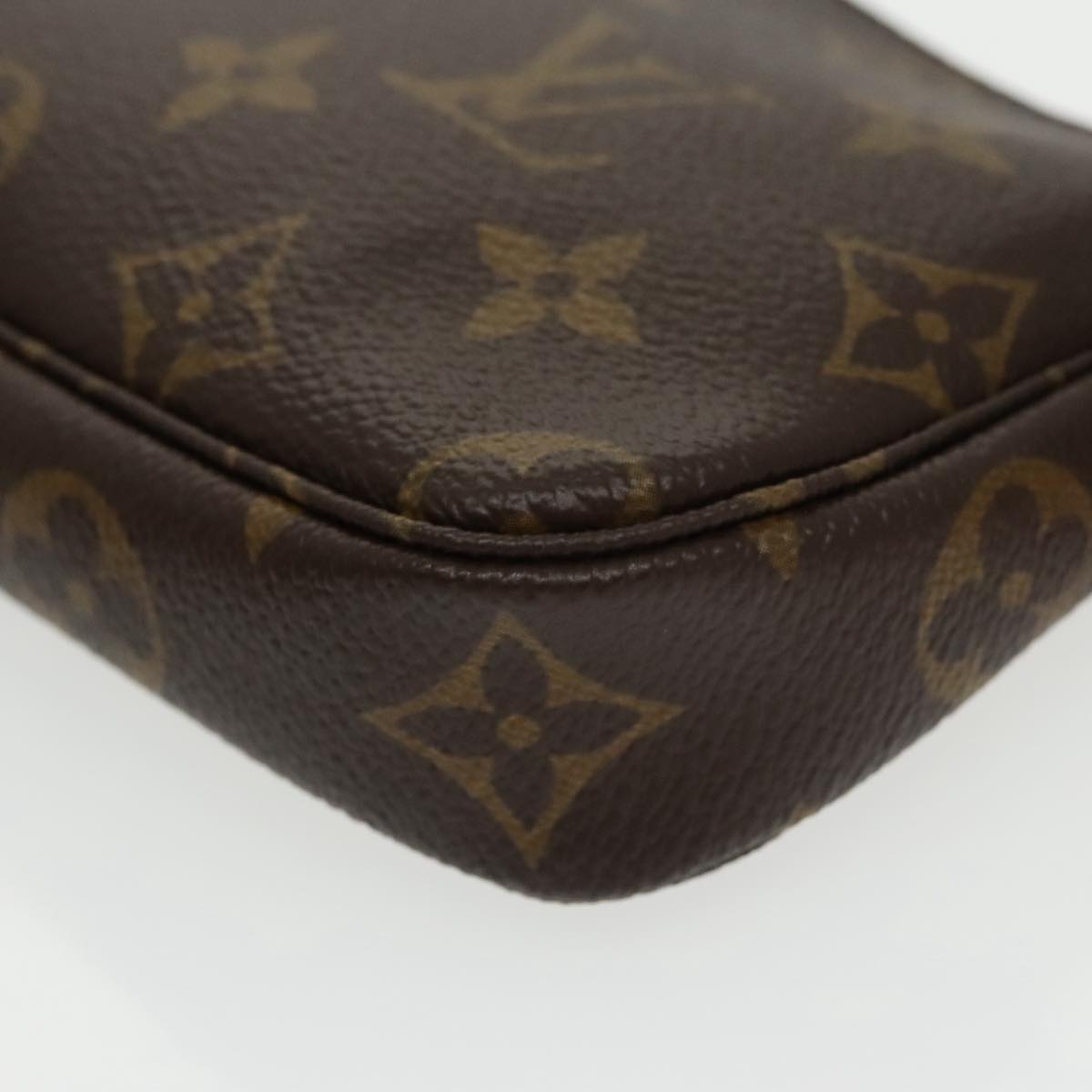 LOUIS VUITTON Monogram Mini Pochette Accessoires Pouch M58009 LV Auth 103131A