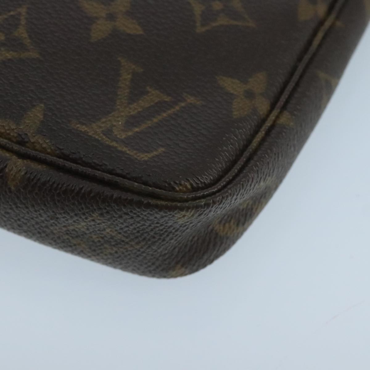 LOUIS VUITTON Monogram Pochette Accessoires Pouch M51980 LV Auth 103133